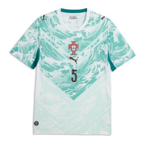 Portugal Diogo Dalot #5 Bortatröja VM 2026 Kortärmad